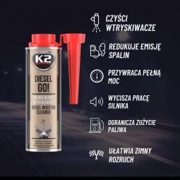 K2 DIESEL GO 250ML DODATEK DO PALIWA K2 T321