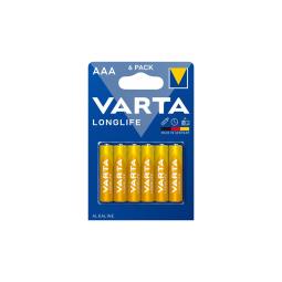 VARTA- Longlife AAA LR03 Blister 6 szt. VARTA 38-015