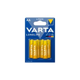 VARTA- Longlife AA LR6 Blister 6 szt. VARTA 38-016