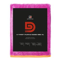 MA PRO DETAILING X-TWIST PURPLE SIDED 580GSM XL MIKROFIBRA DO OSUSZANIA 60x90cm MOJE AUTO 20-D37