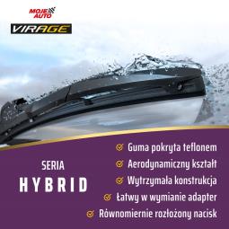 VIRAGE WYCIERACZKI VIRAGE HYBRID 650MM 26 VIRAGE 92-H26