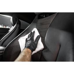 MOJE AUTO DETAILER MIKROFIBRA DO POWIERZCHNI SKÓRZANYCH LEATHER WHITE 310g/m2 40x40cm MOJE AUTO 19-669