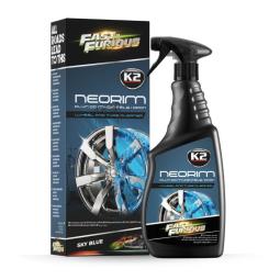 K2 NEORIM FAST&FURIOUS PŁYN DO MYCIA FELG NIEBIESKI 700ml K2 FF177