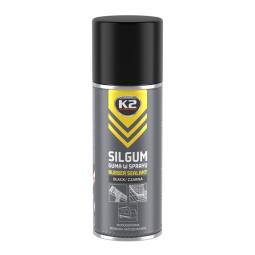 K2 SILGUM CZARNY USZCZELNIACZ BUDOWLANY 400ML K2 B440
