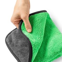 MA PRO DETAILING X-PLUSH GREEN 840GSM MIKROFIBRA DO WOSKÓW I PIELĘGNACJI WNĘTRZA 40x40 MOJE AUTO 20-D19