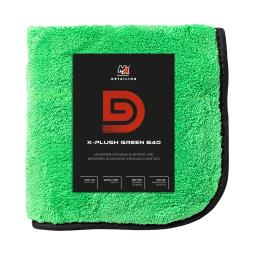 MA PRO DETAILING X-PLUSH GREEN 840GSM MIKROFIBRA DO WOSKÓW I PIELĘGNACJI WNĘTRZA 40x40 MOJE AUTO 20-D19