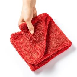 MA PRO DETAILING X-TWIST RED 1200GSM MIKROFIBRA DO WOSKÓW, QD I PIELĘGNACJI WNĘTRZA 40x40cm MOJE AUTO 20-D34