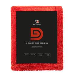 MA PRO DETAILING X-TWIST RED 1200GSM XL MIKROFIBRA DO OSUSZANIA 60x90cm MOJE AUTO 20-D35