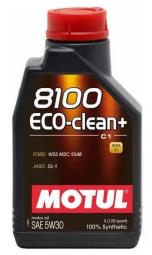 MOTUL 8100 ECO-CLEAN+ 5W30 C1 1L MOTUL 101580